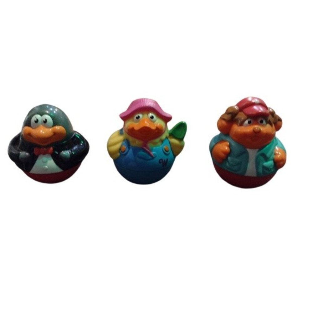 Vintage Lot of Hasbro Playskool  Weebles Wobble Figures Lot Of 3